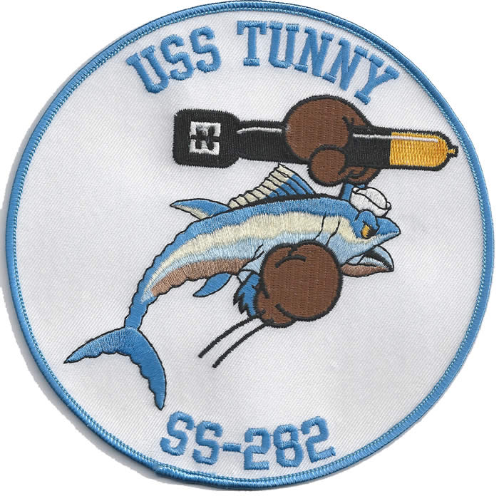 Tunny SS 282 WW II Ships Insignia