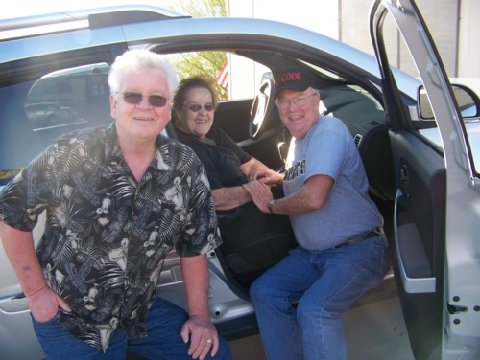 Bob and Barbara Block with Ray Olszewski