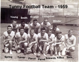 Tunny's 1959 Football Team