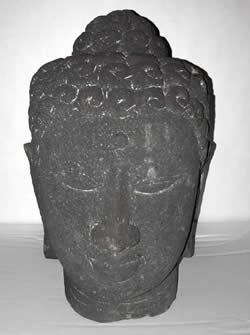 Buddah Head 1 Front View