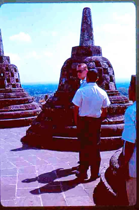 Ray at Borobudur