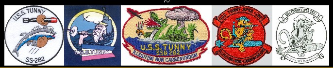 Tunny 282 Ship's Patches