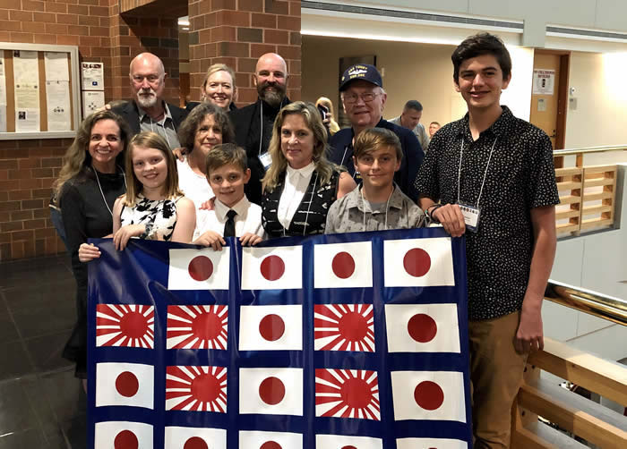 Tunny WW II Battle Flag Presentation